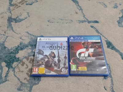 assassin's Creed black flag resynced & Gran Turismo للبيع
