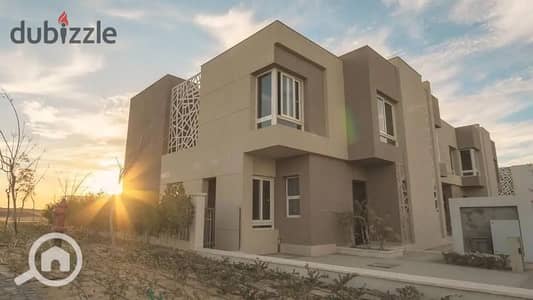 تاون هاوس 3 غرف للبيع في Badya Palm Hills، مدينه 6 أكتوبر | مقدم منخفض | تقسيط مرن