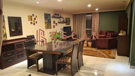 Furnished apartment for rent in Al Rehab, high-end finishes, near Avenue Mall
