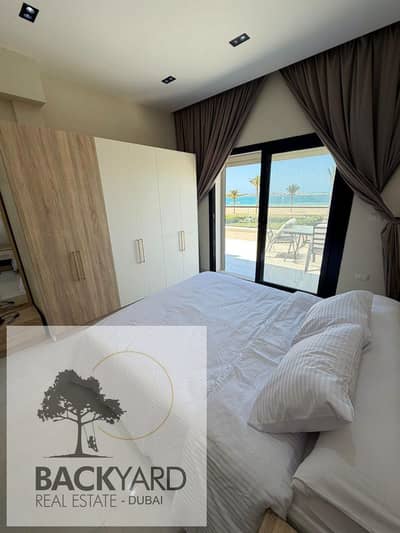 Fully finished chalet for sale with A'cs in Ras Elhekma North Coast (prime location and attractive price)