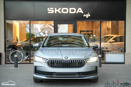 سكودا سوبرب فضي 2026
