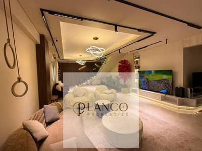 Luxury duplex for sale in a very distinguished location in the Ninth District - Sheikh Zayed, close to all services, and minutes from Dahshur Link an