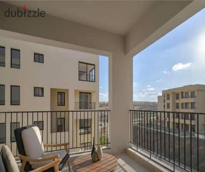 Fully finished 173m² apartment for sale, featuring a distinctive landscape view. It is situated in a prime location within the O West compound in 6th