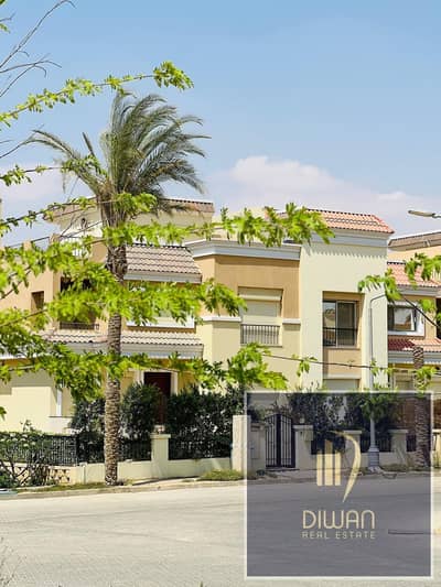 Half-price corner villa with a 50% cash discount in Sarai, Mostakbal City. Directly on Suez Road, minutes to AUC and Fifth Settlement.