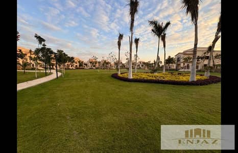 villa for sale in madinaty, design C3, open wide garden, payment facilities, AREA ( 510 sq )