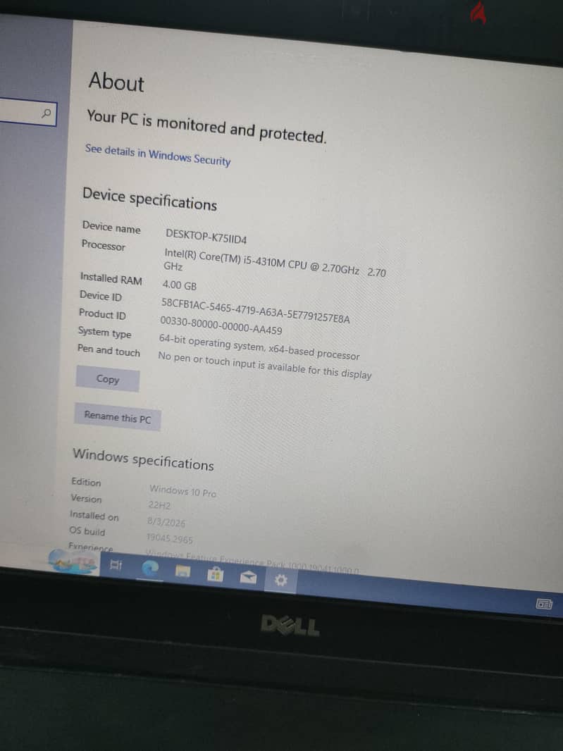 Dell latdued E6440 1