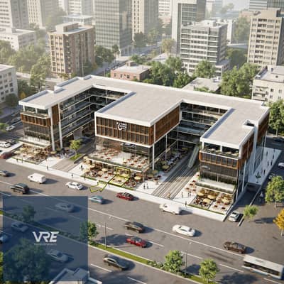 Prime commercial shop for sale in El Shorouk, ground floor with an outdoor area - in front of Sodic East Compound