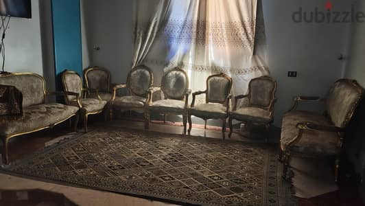 Louis xv  صالون كلاسيك فرنساوي