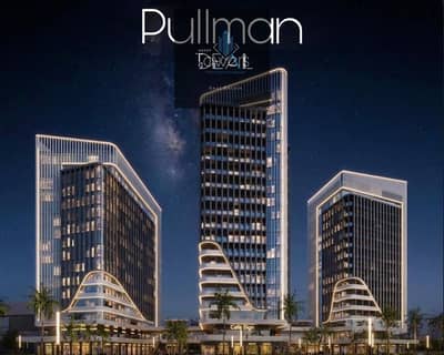 Own a 45 sqm office at Pullman Towers – MU12 with 500,000 EGP down payment and installments up to 10 years, in MU12's prime high-traffic location next