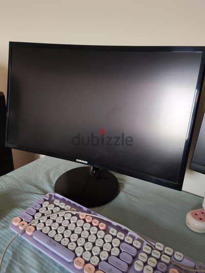 شاشه سامسونج منحنية 24 بوصة 60hz