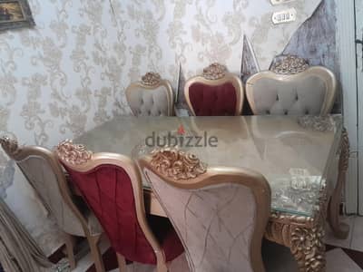 سفرة كلاسيك ٦ كرسى