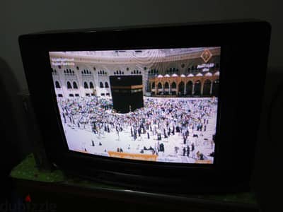 01065705542 تلفزيون سامسونج كورى + رسيفير شغالين بحالة ممتازة