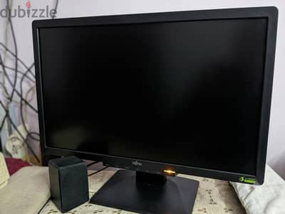 Fujitsu 24" LED Monitor شاشة كمبيوتر