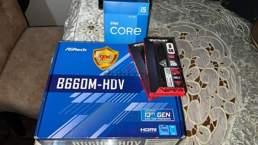 باندل كامل i5 12400f + كيس و مبرد