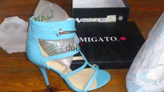 Migato Royal Blue high heel (10.5cm) size 38
