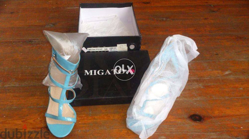 Migato Royal Blue high heel (10.5cm) size 38 2
