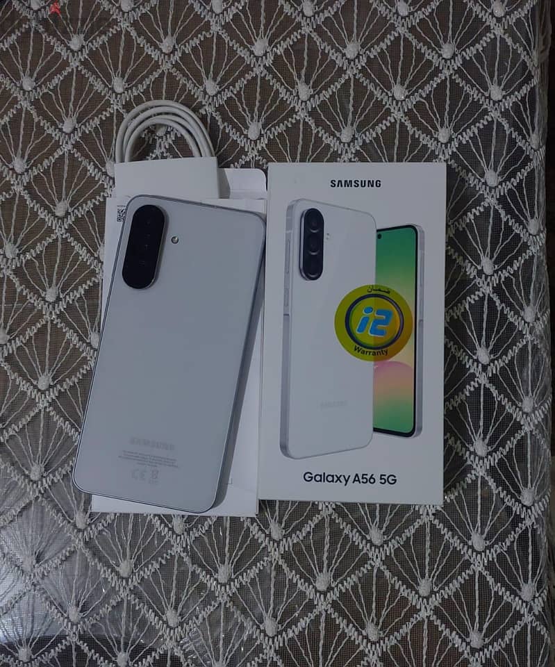 Samsung A56 5G ( 256 + 12 ) Lightgray 1