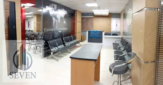*Furnished 220 sqm office for rent, licensed in New Maadi, prime location for major companies*