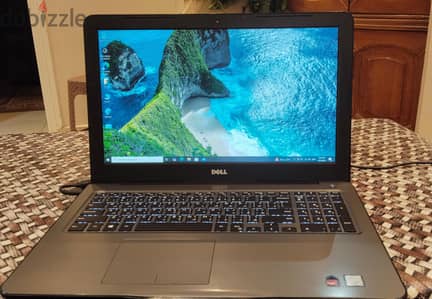 لابتوب Dell Inspiron 5567 (i7 جيل سابع) بكرت شاشة منفصل 4 جيجا للبيع