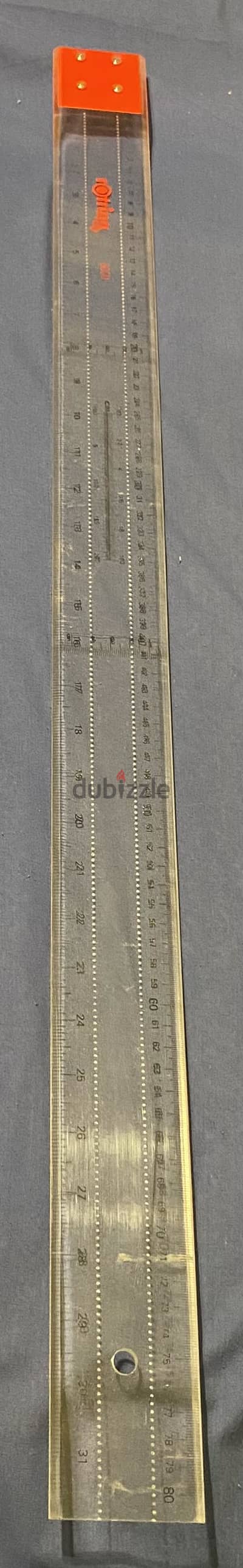 طقم هندسي مسطرة T روترنج 80 سم + رول حافظ لوحات بالجراب