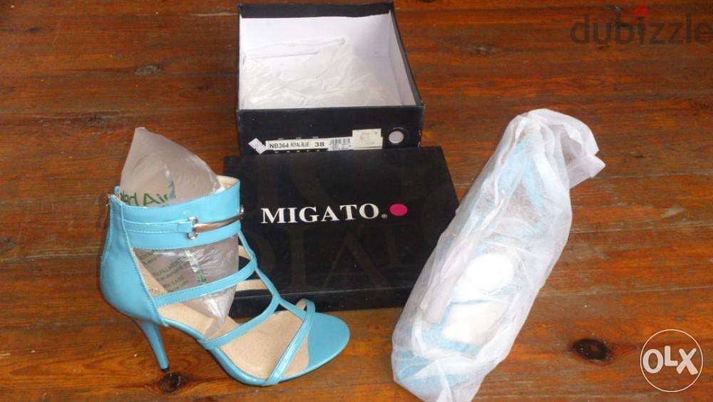 Migato Royal Blue high heel (10.5cm) size 38 3