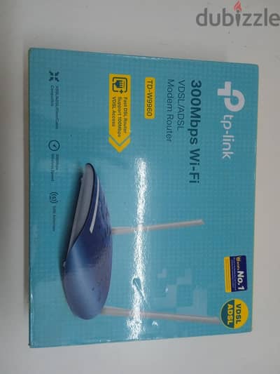 راوتر TP-Link VDSL/ADSL موديل TD-W9960 بحالة ممتازة جدا للبيع.