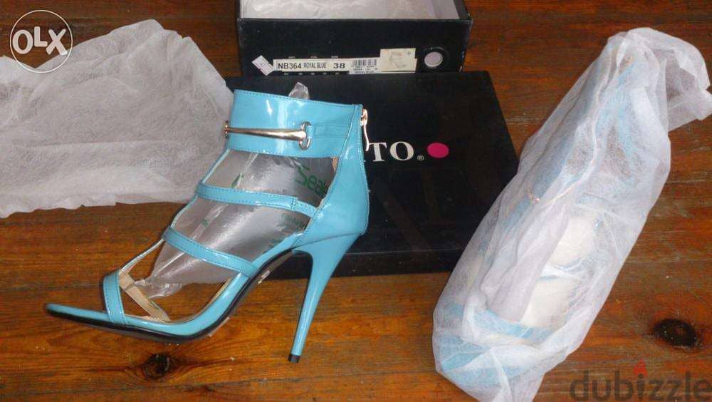 Migato Royal Blue high heel (10.5cm) size 38 4