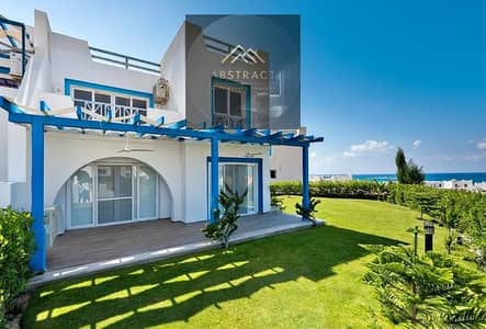 فيلا توين هاوس بجاردن و POOL + روف خاص فى ماونتن فيو راس الحكمه الساحل الشمالي دقايق من هايسندا باي وبالقرب من سولت و فوكا باي وصافيا وبمقدم من 15%