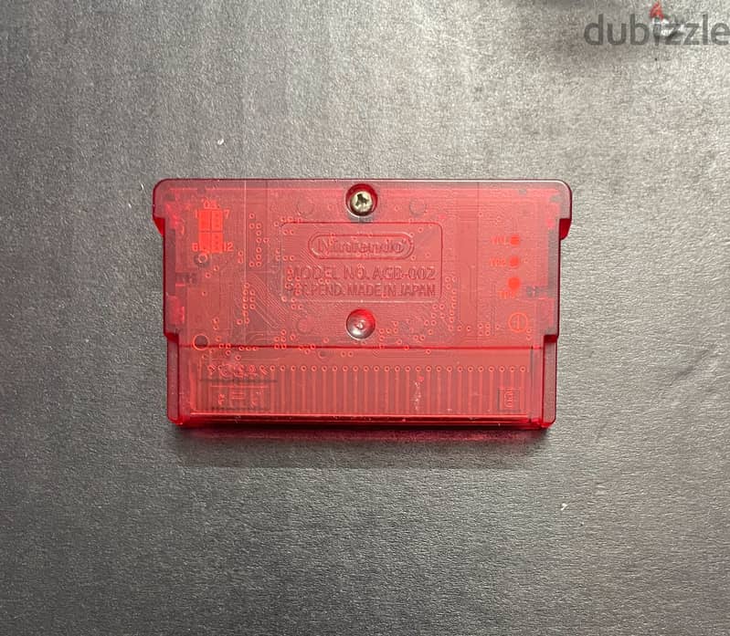 Nintendo Game Boy Advance “Pokémon Ruby” Version Game card 5