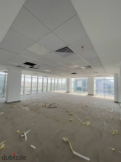 Unique administrative headquarters 164m air-conditioned for rent amidst the largest companies in South Gate, Fifth Settlement