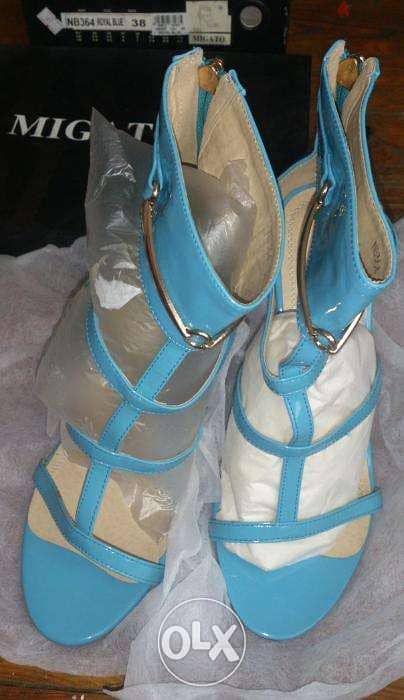 Migato Royal Blue high heel (10.5cm) size 38 5