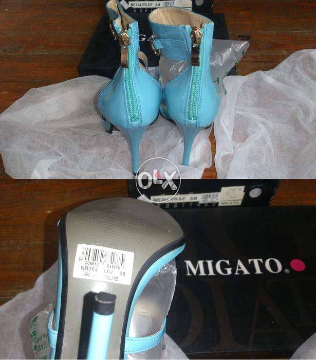Migato Royal Blue high heel (10.5cm) size 38 7