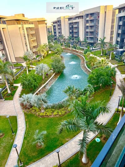 For rent in Madinaty, a furnished apartment of 84 sq m, 2 bedrooms + 1 bathroom, high-end finishing, modern furnishings, lake view, in the prestigious