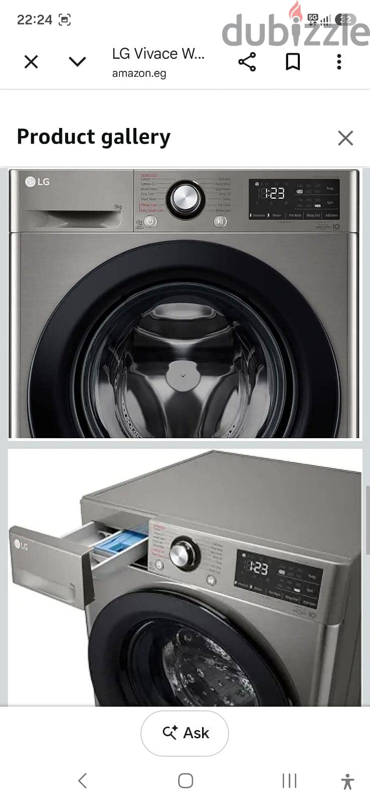 LG washing machine 2