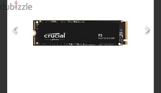 Crucial P3 1TB PCIe 3.0 NVMe M. 2 2280 SSD