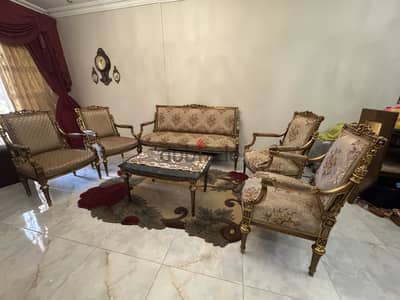 صالون مذهب مفكو حلوان