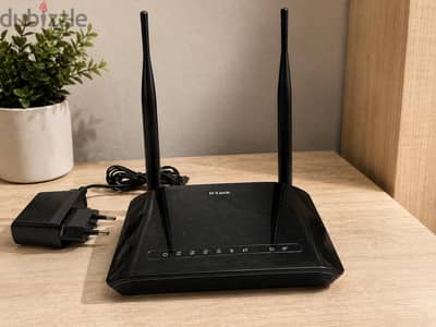 راوتر D Link Adsl بحالة جيدة راوتر D Link Adsl بحالة جيدة