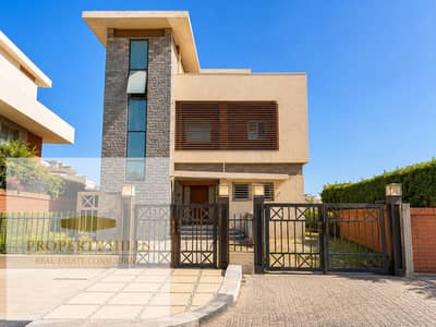 Standalone Villa for Resale Ready to Move Fully Finished with AC and Kitchen Units 440 sqm Landscape View in the Best Location Gardenia City Compound