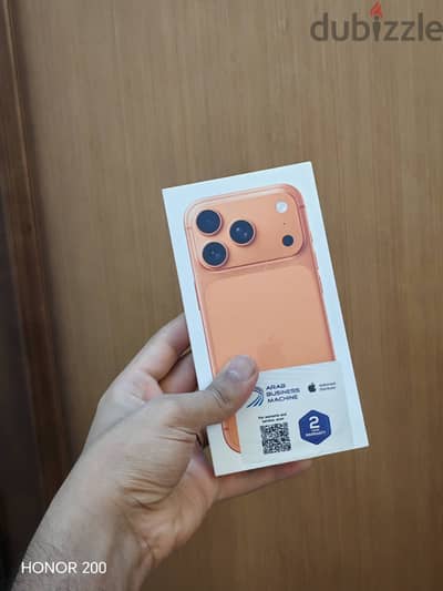 ايفون 17 برو 256 ضمان محلي سنتين مدفوع الضريبة iphone 17 Pro