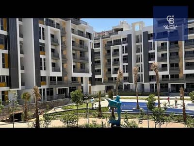 Receive your apartment overlooking the landscape in the most prestigious location in New Cairo's Fifth Settlement, The Icon compound, next to the Amer