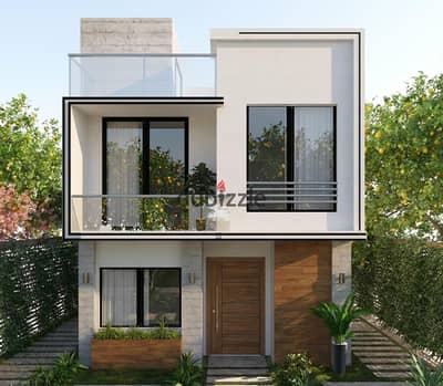 14 installment year villa at a competitive price in a compound in New Zayed near Mall of Egypt