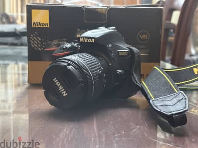 Nikon D5600 DSLR Full Kit — Like New — EGP 42,000 (Negotiable)