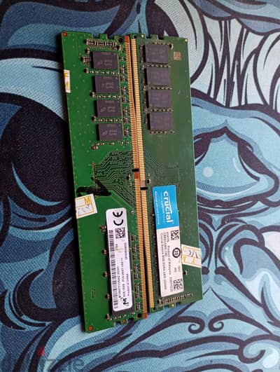 8×2 كيتين رامات 8جيجا DDR4 باص 2400 