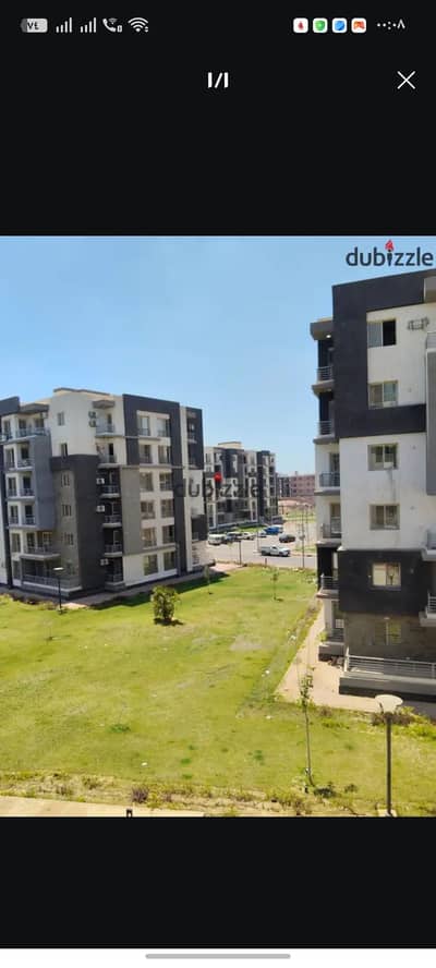 For rent, an apartment 130 meters, second floor, first occupancy in Jenna Compound, 6 October