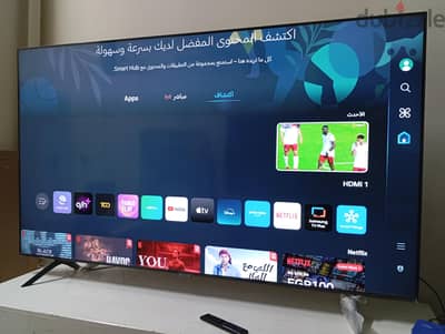 سامسونج 55 سمارت برسيفر داخلي 4k فريم لس بريموت ماجيك