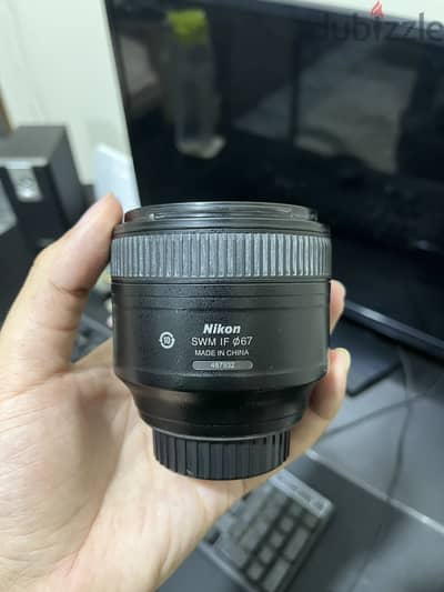 Lens Nikon 85 1.8 G