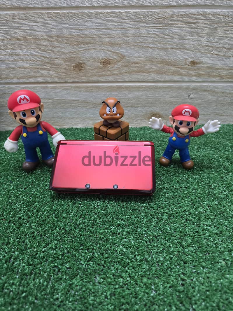 Nintendo 3DS Flame Red 3
