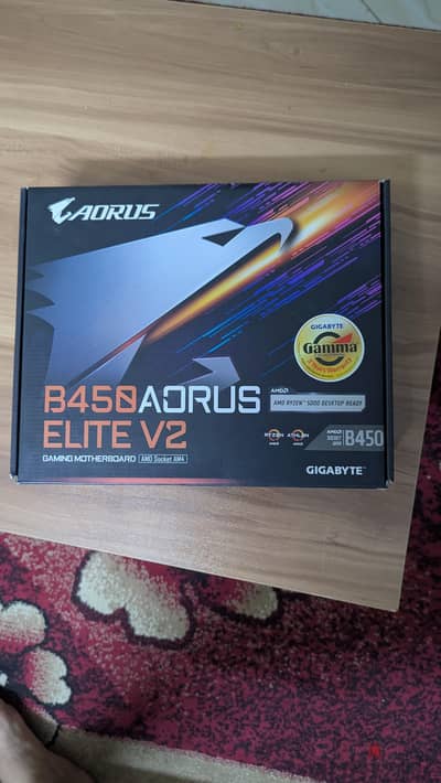 مذر بو aorus b450 elite v 2