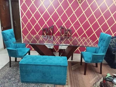 سفرة ( اربع كراسى و بنكيت )