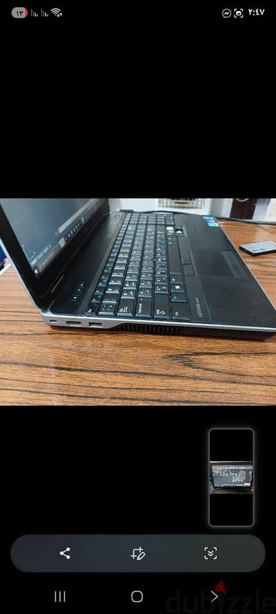 لاب توب ديل i7 جيل رابع هارد ssd128 وهارد hhd500 كارت شاشه 2جيجا نيفيد